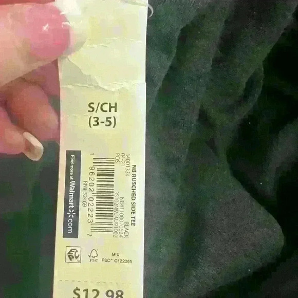 No boundaries girls, black long sleeve sweater with drawstring - Picture 9 of 10